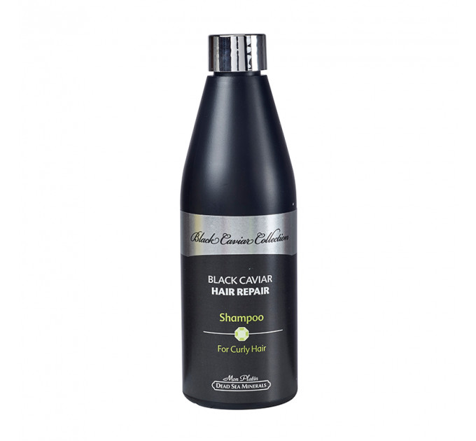 Восстанавливающий шампунь для вьющихся волос с экстрактом черной икры Mon Platin DSM Black Caviar Hair Repair Shampoo For Curly Hair